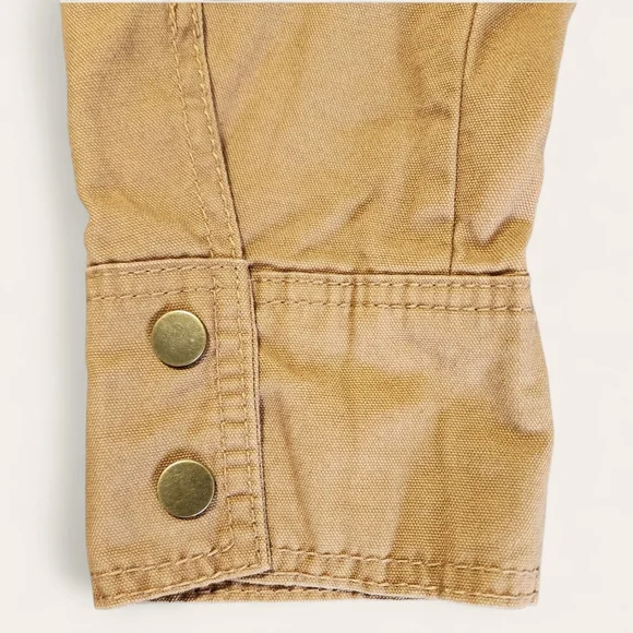 Universal Thread tan utility jacket barn coat corduroy collar L NWT - Picture 2 of 7